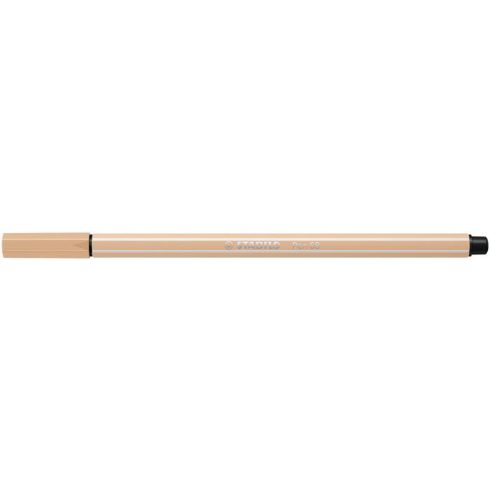 Filctoll, 1 mm, STABILO "Pen 68", bőrszín