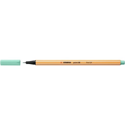 Tűfilc, 0,4 mm, STABILO "Point 88", eukaliptusz