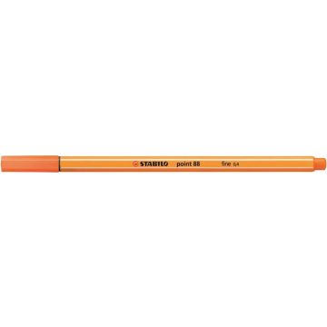   Tűfilc, 0,4 mm, STABILO "Point 88", halvány cinóber