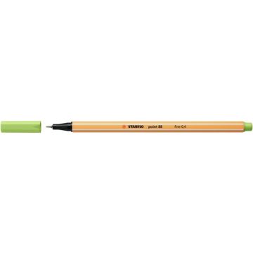 Tűfilc, 0,4 mm, STABILO "Point 88", pisztácia