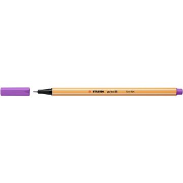 Tűfilc, 0,4 mm, STABILO "Point 88", szilva