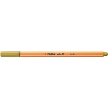 Tűfilc, 0,4 mm, STABILO "Point 88", khaki