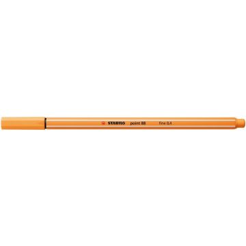 Tűfilc, 0,4 mm, STABILO "Point 88", papaya