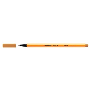 Tűfilc, 0,4 mm, STABILO "Point 88", okkersárga