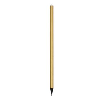   Ceruza, arany, fehér SWAROVSKI® kristállyal, 14 cm, ART CRYSTELLA®
