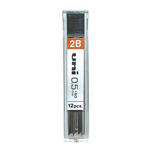 Grafitbél, 2B, 0,5 mm, UNI "UL-1405"