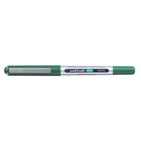 Rollertoll, 0,3 mm, UNI "UB-150E Eye Micro Eco", zöld