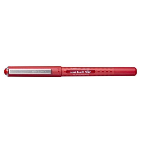 Rollertoll, 0,5 mm, UNI "UB-157DE  Eye Eco", piros