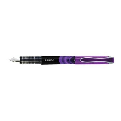 Töltőtoll, 0,6 mm, ZEBRA "Fountain pen", lila