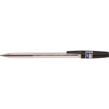  Golyóstoll, 0,24 mm, kupakos, ZEBRA "N-5200" fekete