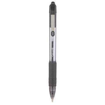  Golyóstoll, 0,27 mm, nyomógombos, ZEBRA "Z-Grip Smooth", fekete