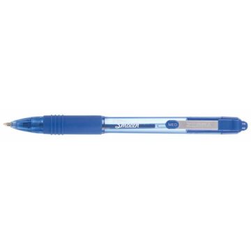   Golyóstoll, 0,27 mm, nyomógombos, ZEBRA "Z-Grip Smooth", kék