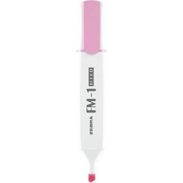   Szövegkiemelő, 3,5 mm, ZEBRA "FM-1 Mild", rózsaszín