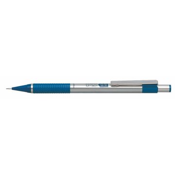   Nyomósirón, 0,5 mm, rozsdamentes acél, kék test, ZEBRA "M-301"