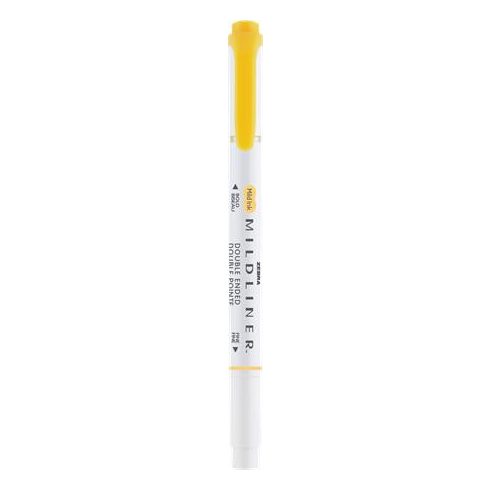 Szövegkiemelő, 1,0/3,5 mm, kétvégű, ZEBRA "Mildliner Warm", arany