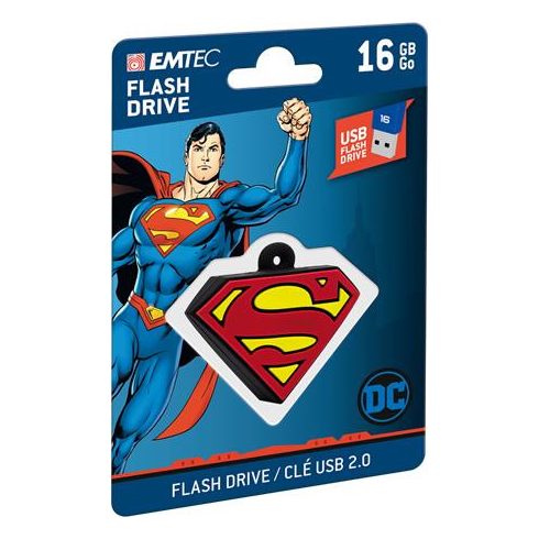 Pendrive, 16GB, USB 2.0, EMTEC "DC Superman"