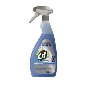   Ablak- és felülettisztítószer, 750 ml, CIF, "Professional"