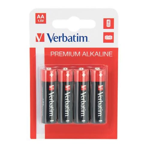Elem, AA ceruza, 4 db, VERBATIM "Premium"