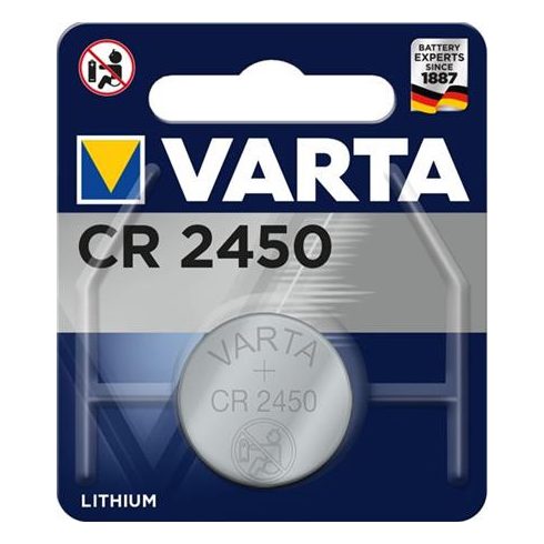 Gombelem, CR2450, 1 db, VARTA "Professional"