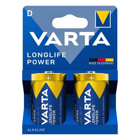 Elem, D góliát, 2 db, műanyagmentes, VARTA "Longlife Power"