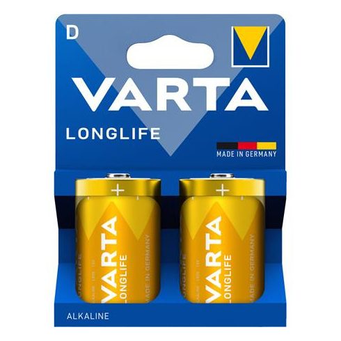 Elem, D góliát, 2 db, műanyagmentes, VARTA "Longlife"