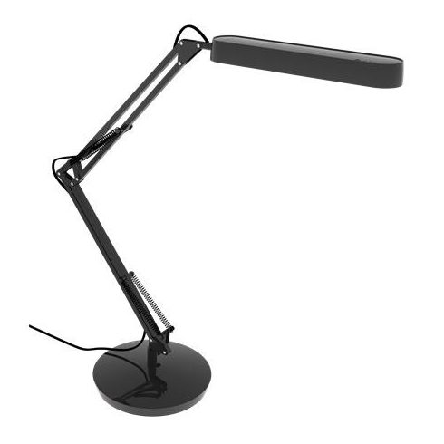 Asztali lámpa, LED, 7 W, ALBA "Ledscope", fekete