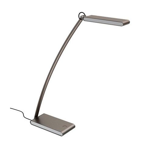 Asztali lámpa, LED, 4,8 W, ALBA "Ledtouch" USB porttal