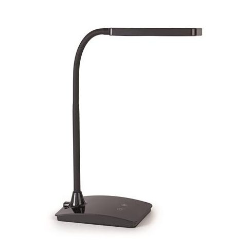 Asztali lámpa, LED, szabályozható, MAUL "Pearly colour vario", fekete