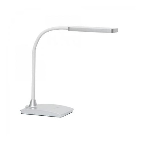 Asztali lámpa, LED, szabályozható, MAUL "Pearly colour vario", ezüst
