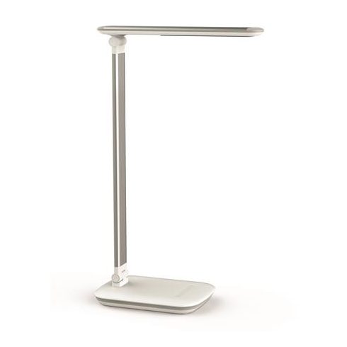 Asztali lámpa, LED, szabályozható, USB, MAUL "Jazzy", fehér