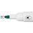 Táblamarker, kúpos hegyű, 2 mm, 10 db, NOBO "Glide", zöld