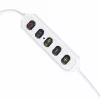 Lampa kosmetyczna LED bezcieniowa biurkowa do manicure paznokci łuk złota