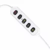 Lampa kosmetyczna LED bezcieniowa biurkowa do manicure paznokci łuk biała