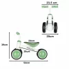 Rowerek biegowy Trike Fix Tiny V2 rower jeździk zielony