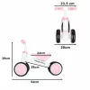 Rowerek biegowy Trike Fix Tiny V2 rower jeździk różowy