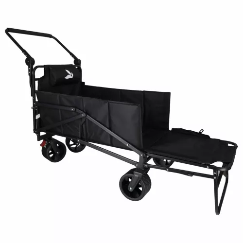 Wózek transportowy LUARO składany łóżko polowe 2w1