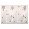 Oktatási habszőnyeg kétoldalas összecsukható 150x200cm léggömbök utca