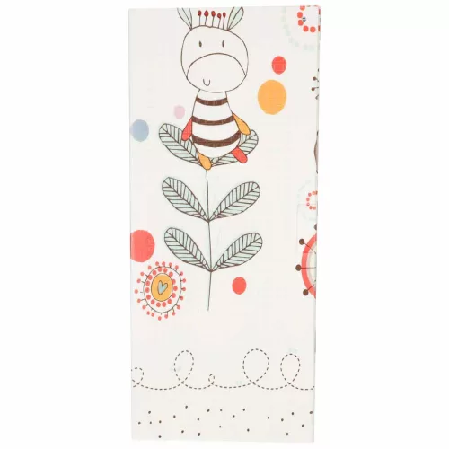 Oktatási kétoldalas összecsukható habszivacs szőnyeg 180x200cm állatmintával