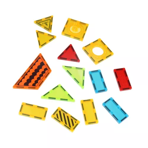 3D építőipari mágneses tégla 50 elem