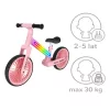 Trike Fix Glow LED-es terepkerékpár rózsaszínű