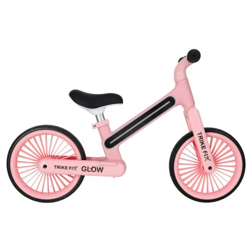 Trike Fix Glow LED-es terepkerékpár rózsaszínű