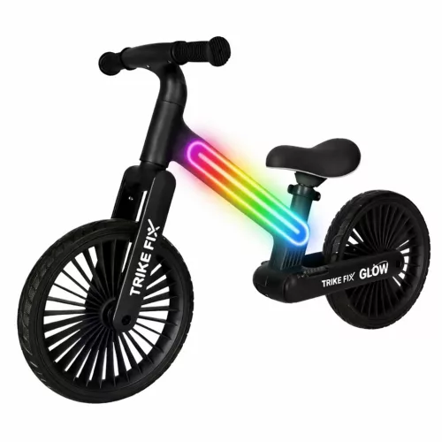Trike Fix Glow LED terepjáró kerékpár fekete