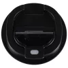 Termikus bögre szájkosárral LED termosz 500ml fekete