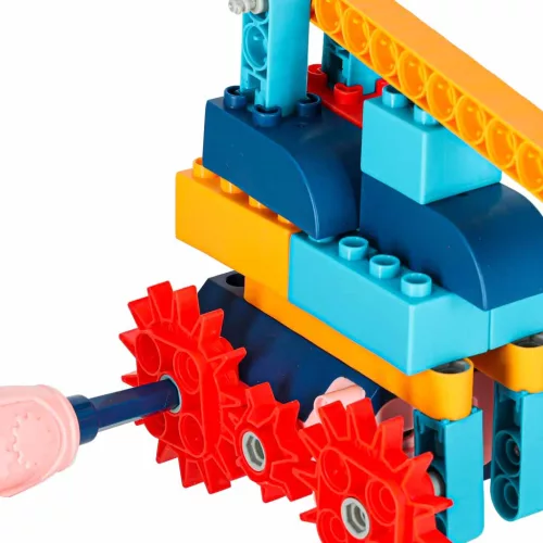 STEM építőkockák USB mobil modellek 116 db