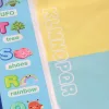 Vízfestő szőnyeg vízfestő filctollak sablonok sablon henger 100x80cm ábécé