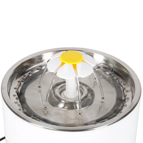 Ivókút kutyának macskának automata USB LED-es itató 2.4l tisztító szűrő