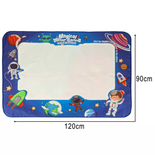Vízfestő szőnyeg vízfestő filcek sablonok sablon henger 120x90cm kozmosz