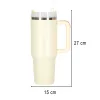 Termikus bögre szívószállal és fogantyúval termosz 1200ml tejszínhab