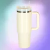 Termikus bögre szívószállal és fogantyúval termosz 1200ml tejszínhab