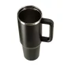 Termikus bögre szívószállal és fogantyúval termosz 1200ml fekete